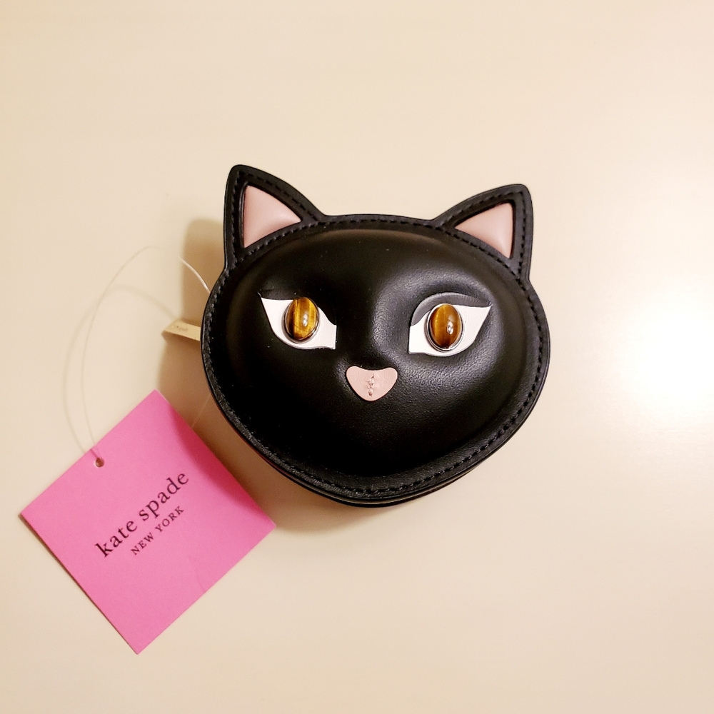 Kate Spade Meow Cat Coin Pouch (NEW)